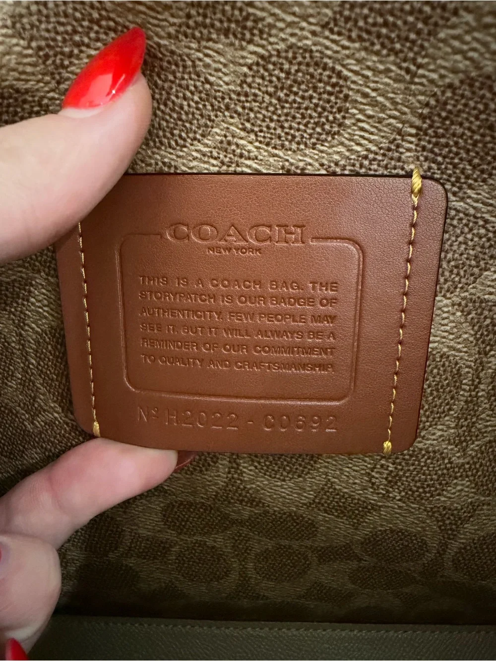 Coach Willow Tote With Pink Colorblock Coated Canvas Leather